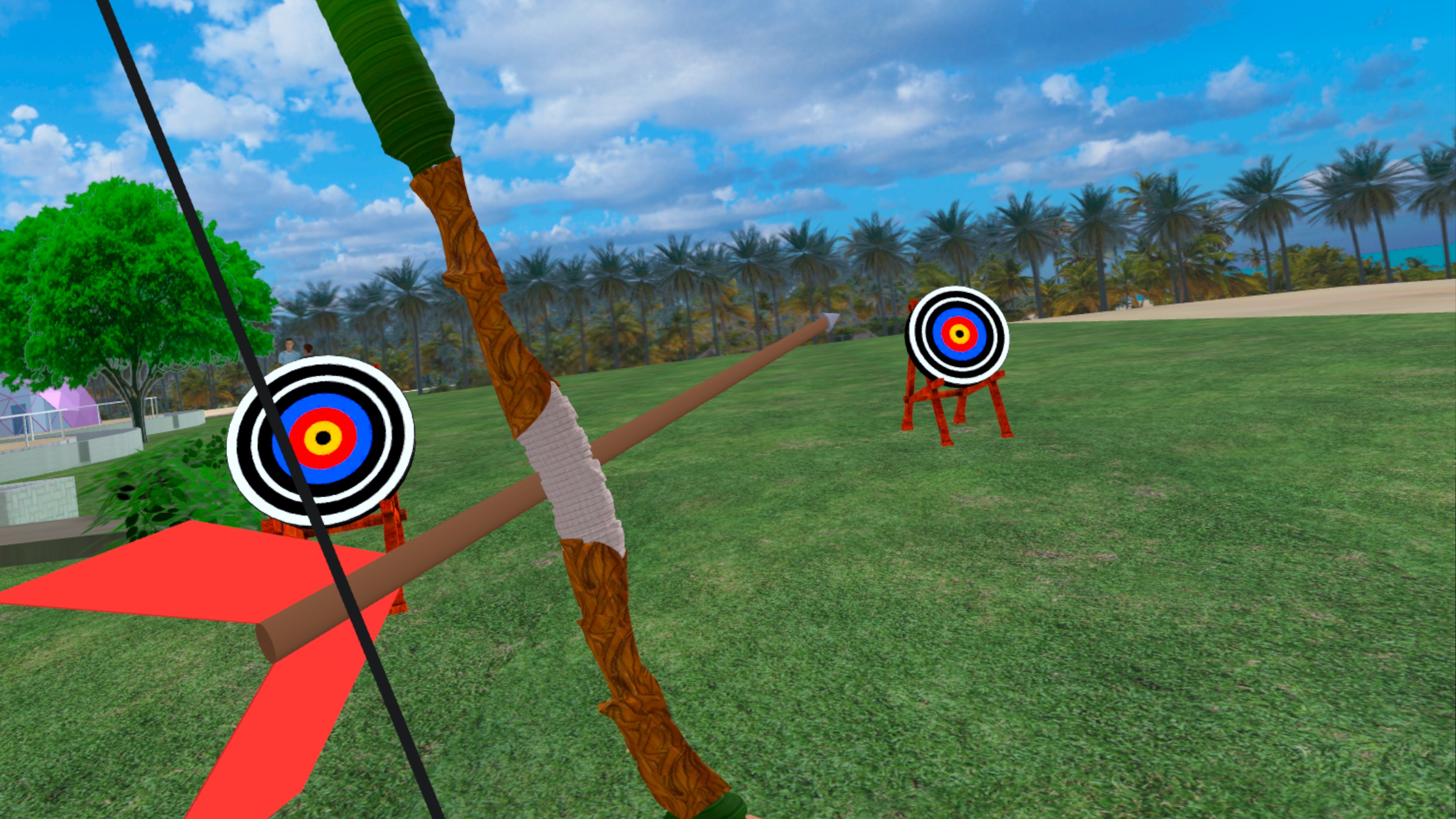 Interactive activities — including archery