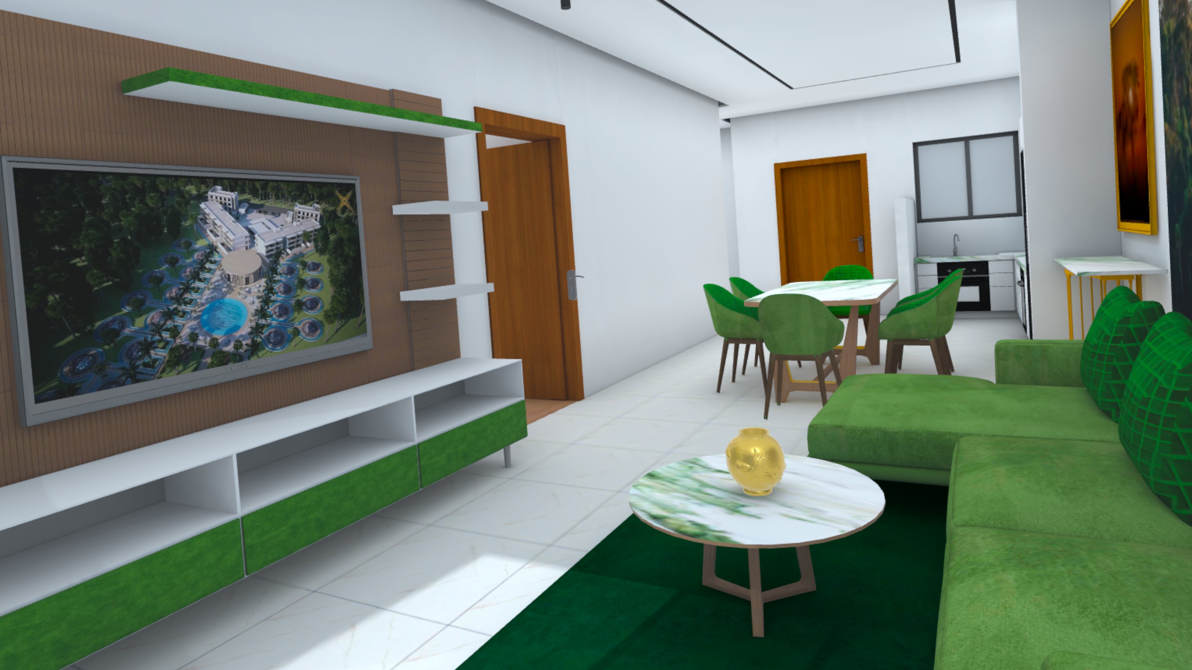 Explore fully-furnished suites and living spaces
